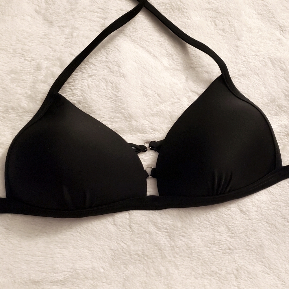 Push-Up Triangle Bikini Tie Top